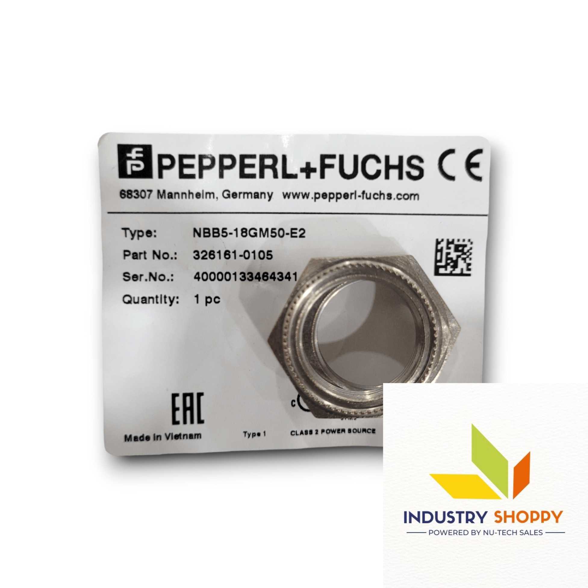P&F NBB5-18GM50-E2 Inductive Sensor P&F NBB5-18GM50-E2 Inductive Sensor